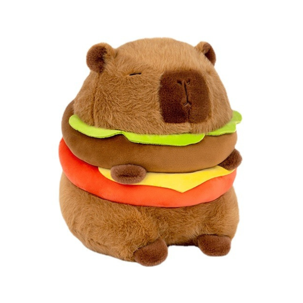 Capybara Hamburger Plush